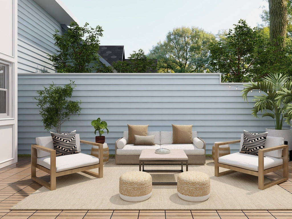 Décoration extérieure : 5 inspirations tendances pour son salon de jardin  en été