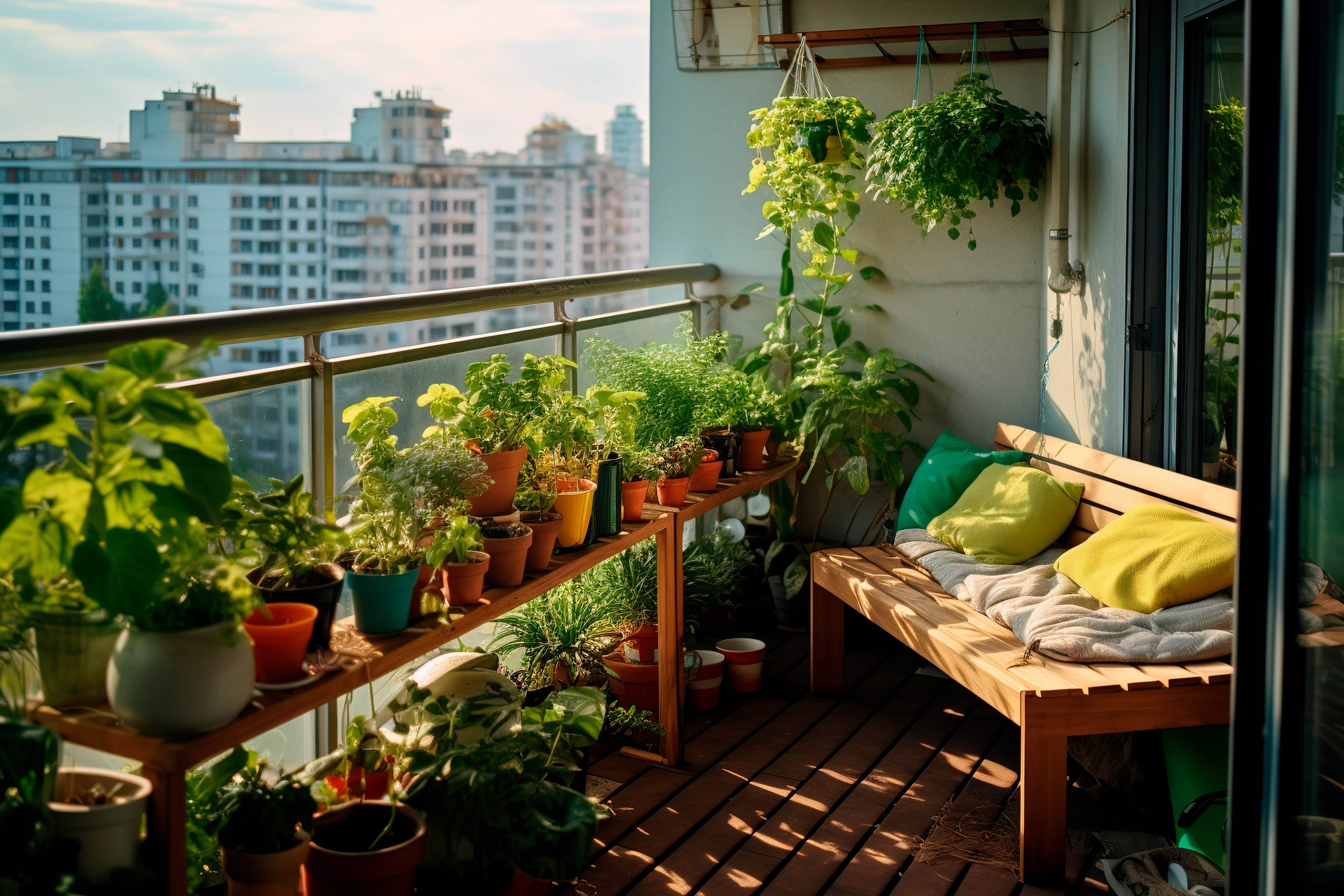Un balcon de 5m2