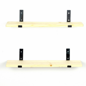 étagères bois bussa fond blanc face concept usine