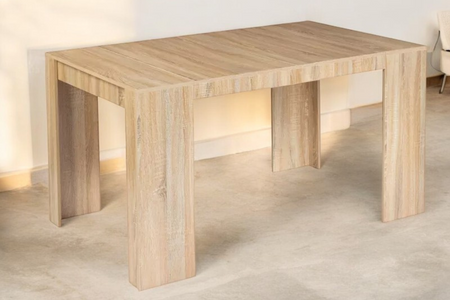 Table à manger extensible S belli rectangle