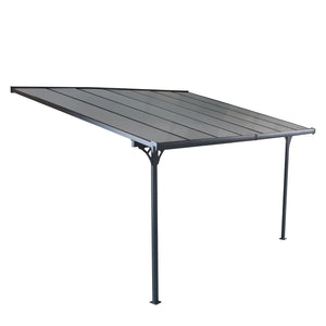 Tonnelle murale, abri de voiture de 4,36 x 3,05 m