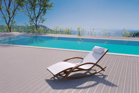 transat Couleur bascule Ecru