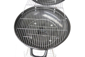 barbecue charbon design Noir avec couvercle Houston zoom 1