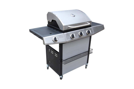 barbecue gaz 3 + 1 + plancha