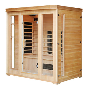 cabine Sauna infrarouge chromotherapie 4-5 places