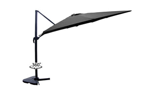 parasol Palatino gris 360