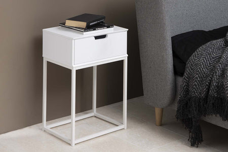 table de nuit Slumber design Blanc