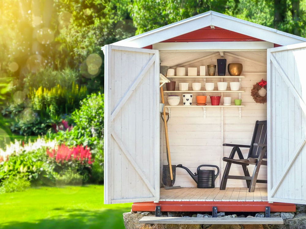 Abri de jardin : quelques astuces de rangement