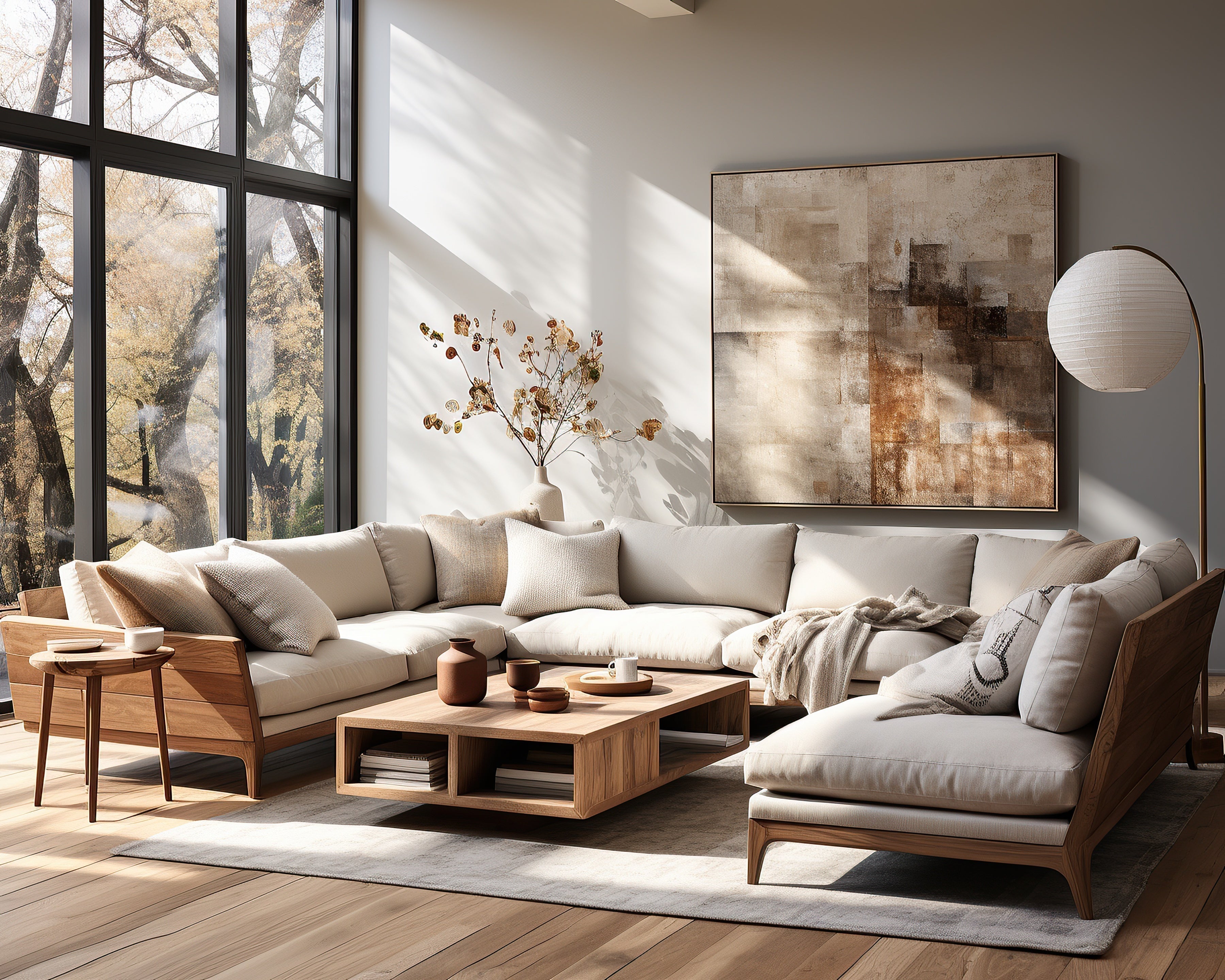 20 idées de décoration derrière son canapé