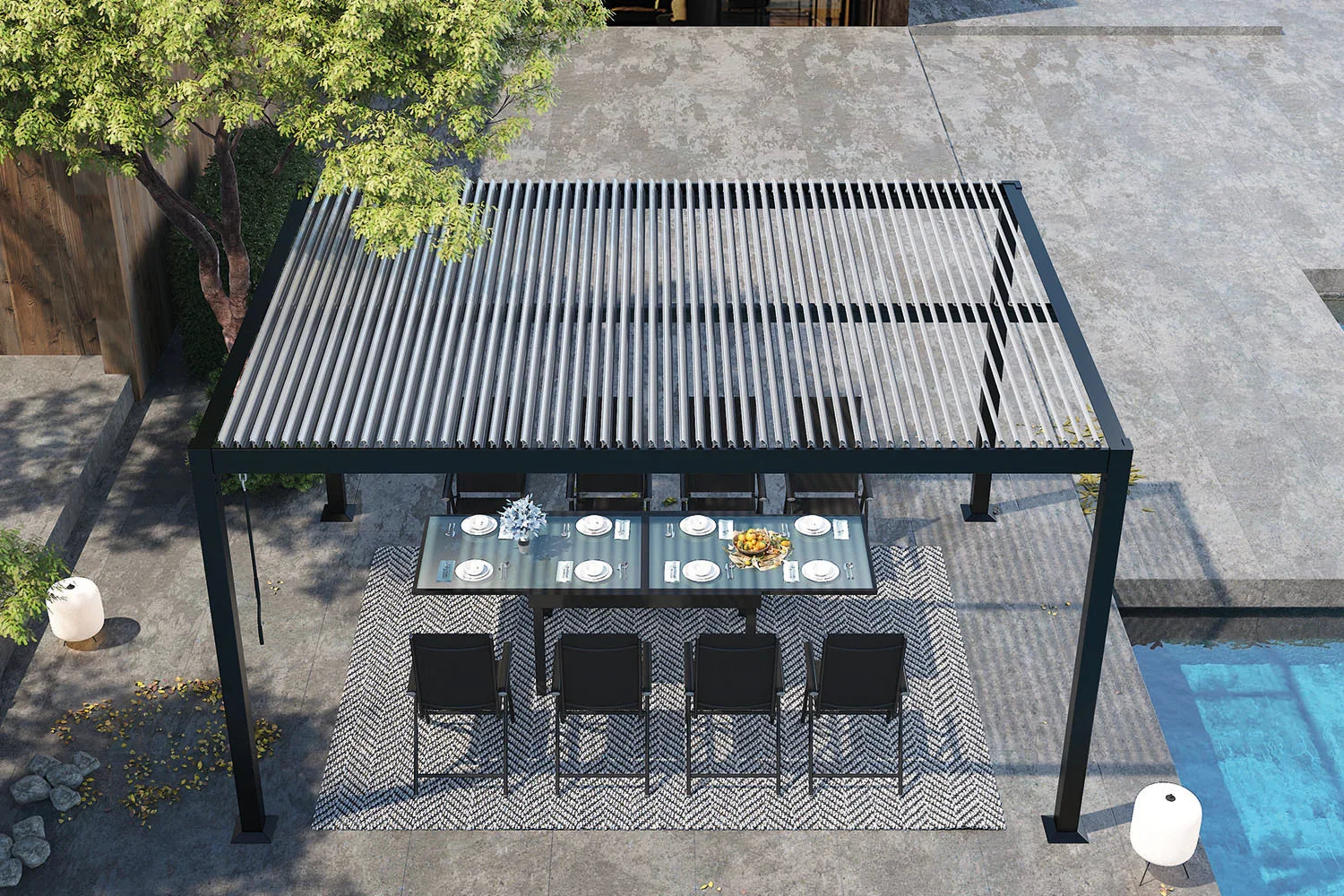 Quelle différence entre une pergola et une véranda ?