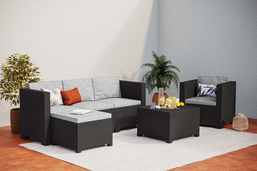 salon de jardin plastique recyclé