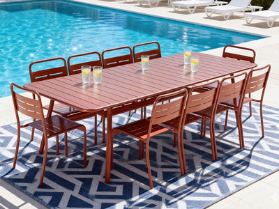 Tables et chaises de jardin en soldes