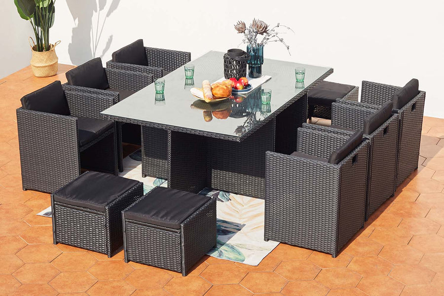 Salon de jardin résine tressée - Concept Usine