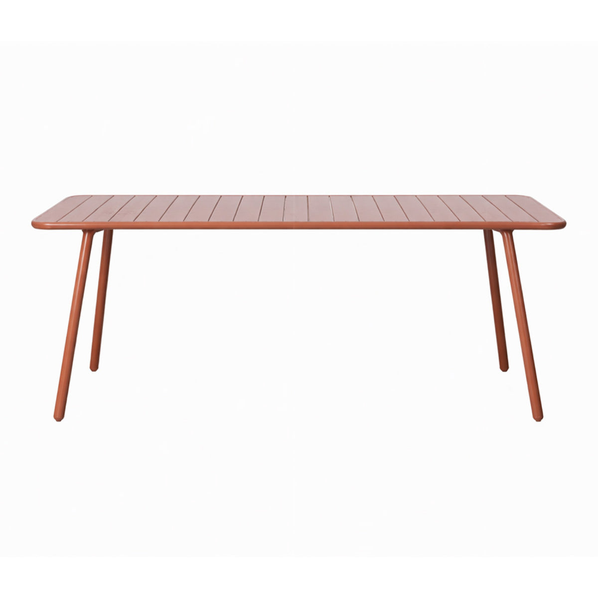 table-acier-terracotta-8-places-exterieur-bergame-packshot-face-concept-usine