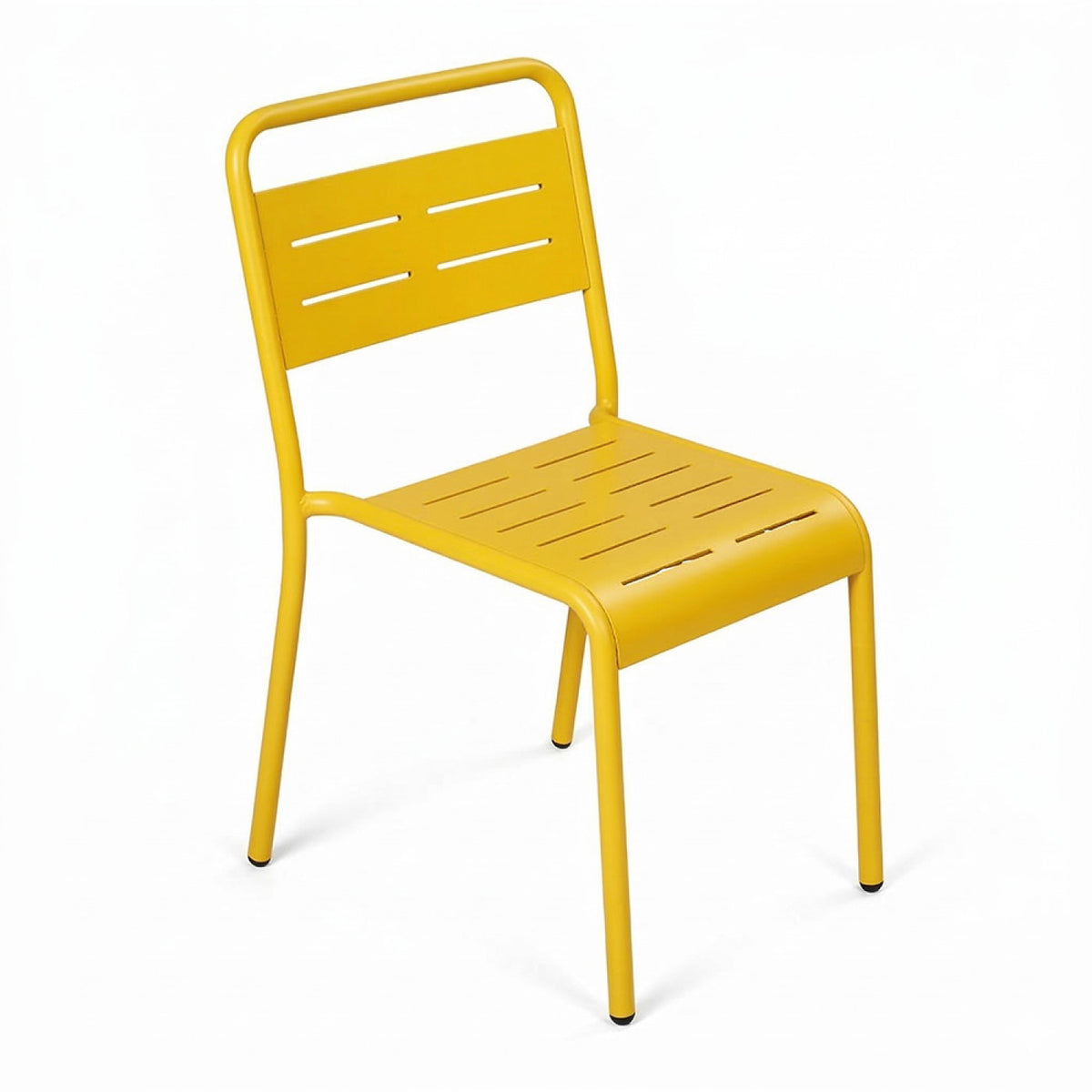 chaise-acier-jaune-exterieur-bergame-packshot-concept-usine