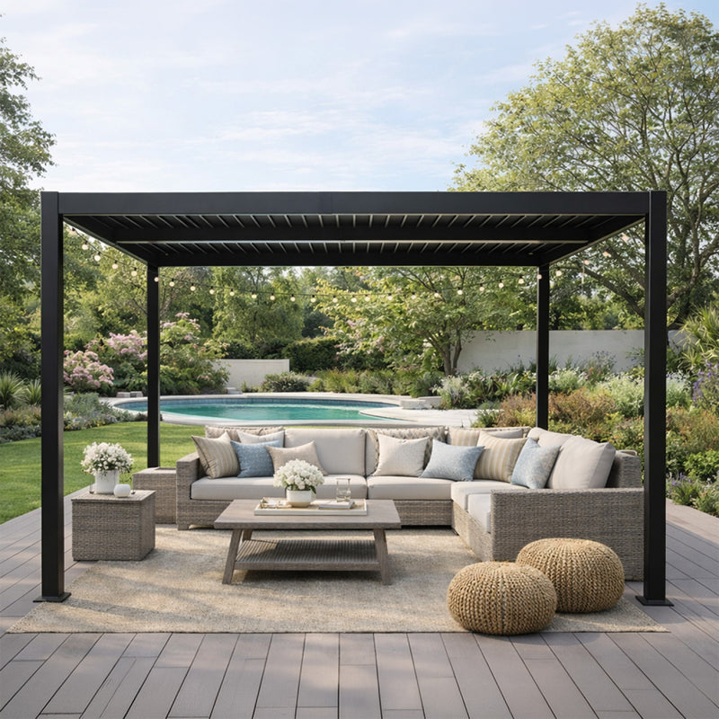 pergola-aluminium-acier-3-3-noir-hydra-corfu-ambiance-concept-usine