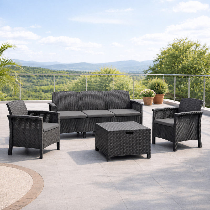 salon-jardin-5-places-resine-tressee-gris-anthracite-maniza-ambiance-2-concept-usine