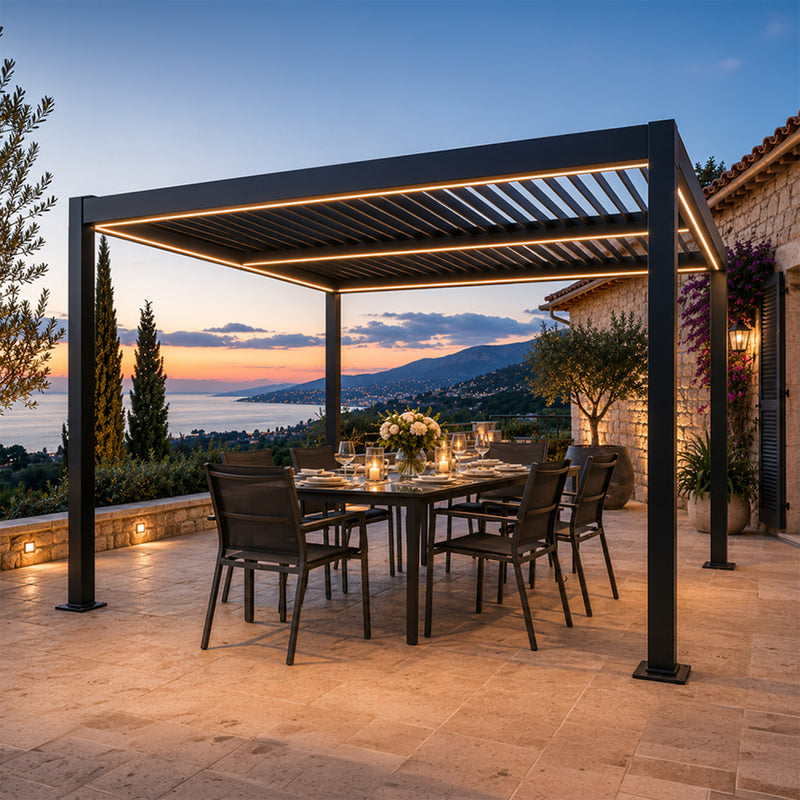 pergola-bioclimatique-aluminium-acier-3-3-noir-led-corfu-ambiance-2-concept-usine
