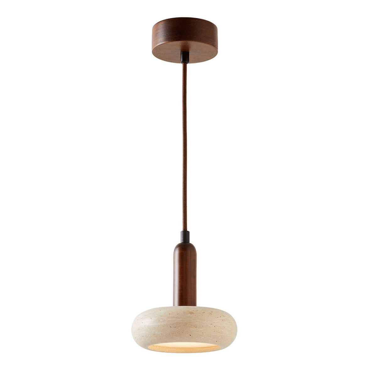 suspension-lumineuse-ronde-simple-noyer-travertin-iris-packshot-4-concept-usine