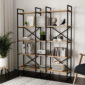 Librería de estilo industrial Fabi Concept-Usine