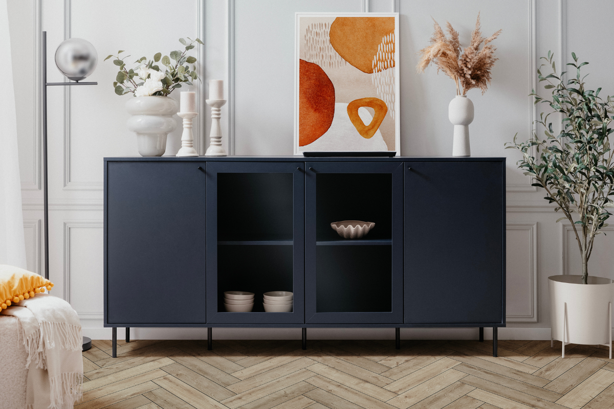 Buffet design 4 portes Lanzarote Concept Usine ambiance