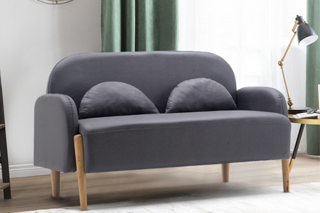 Canapé droit 2 places Kido - Concept-Usine