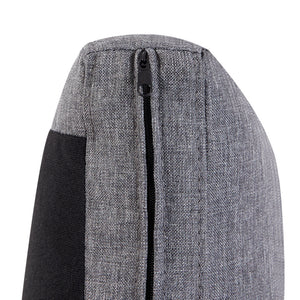 Canapé gris modulable déhoussable 