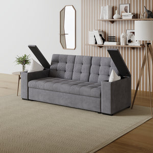 Canape_oreillers_accoudoir_releve_gris_Noho