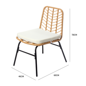 dimensions chaise tolède