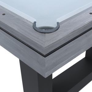 Table multi-jeux gris zoom