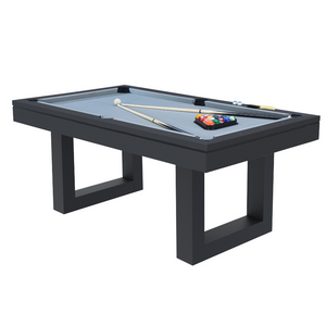 Table multi-jeux billard noir