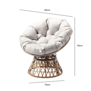 Dimensions fauteuil papazan