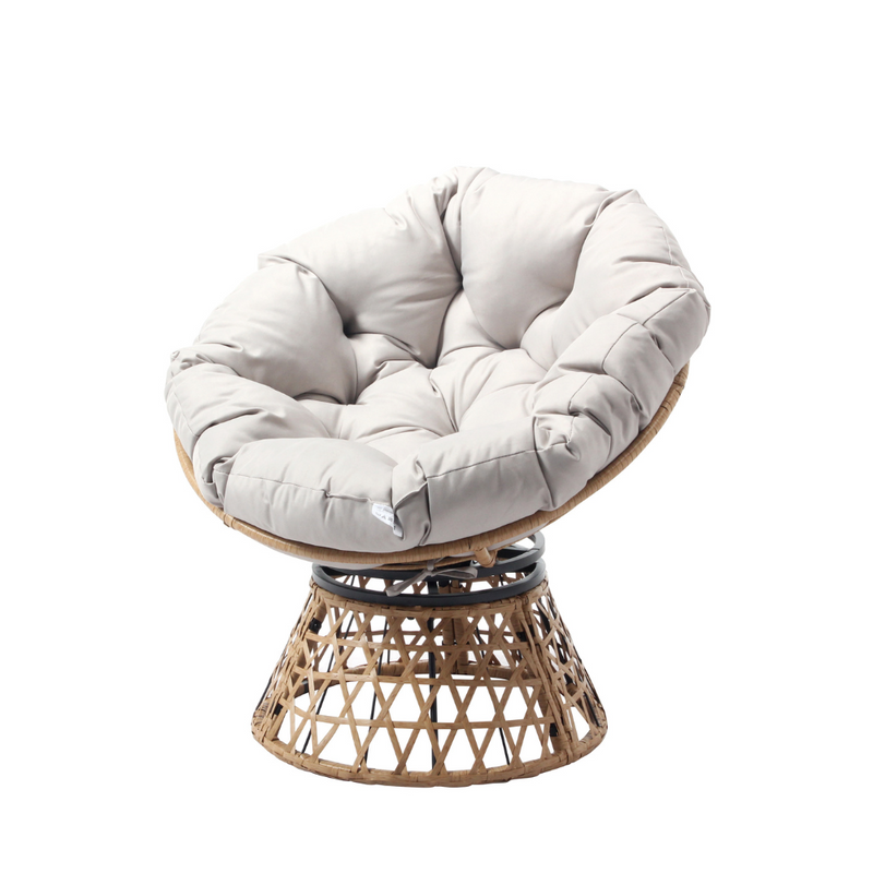 Fauteuil papazan en résine tressée