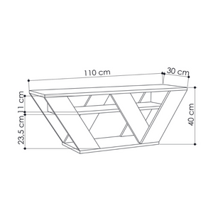Dimensions meuble TV noli 