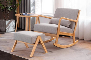 Rocking chair style scandinave Holmes - Concept-Usine