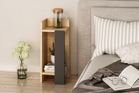 Table de chevet en bois Kanya