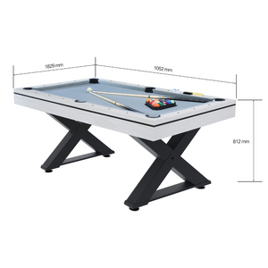 dimensions table texas blanc concept usine