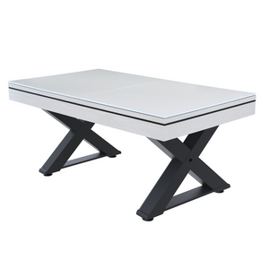 Table multijeux convertible Texas blanc Concept Usine