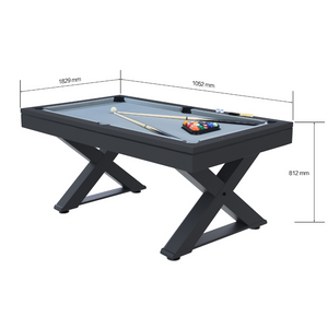 dimesions table texas noir Concept Usine