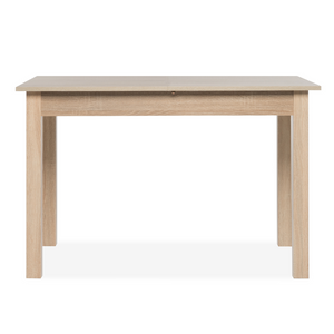 Table repas bois extensible Brooks - fond blanc 3