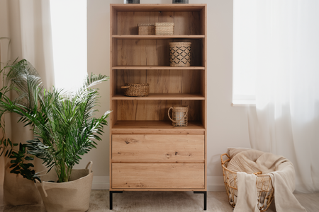 Vaisselier étagères tiroirs design bois Navi Concept Usine