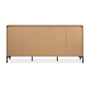 Buffet en bois avec placards et tiroirs Navi - fond blanc 2
