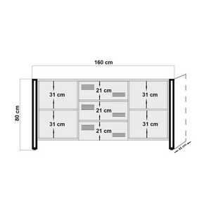 dimensions buffet holen