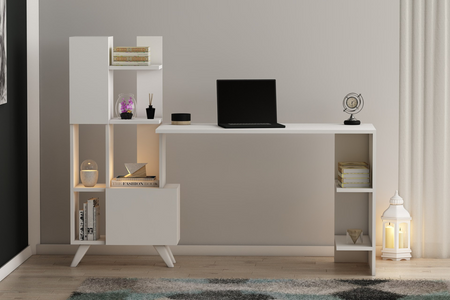 bureau contemporain blanc kuhmo image format rectangle concept usine