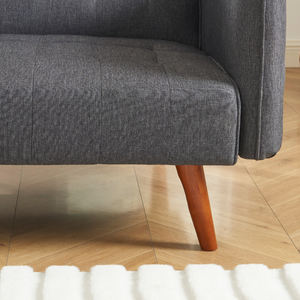 canapé 3 places pieds bois gris foncé inverness zoom pieds concept usine