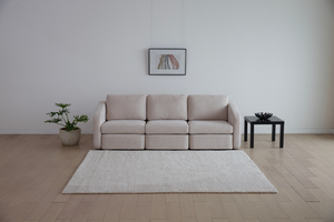 canapé modulable beige konekt format paysage concept usine