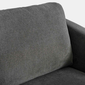 canapé modulable Gris foncé konekt fond blanc zoom dossier concept usine