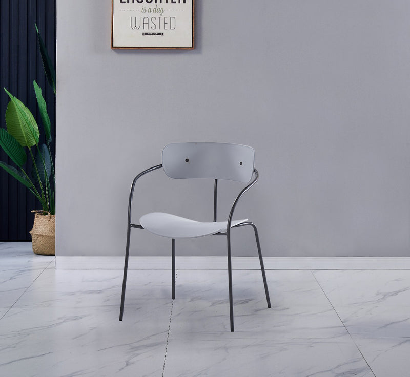 chaise design gris clair alexia ambiance éclairage concept usine