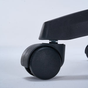 Chaise gaming de bureau ergonomique inclinable noire Altair packshot zoom roulette
