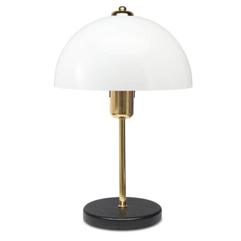 Lampe de table champignon blanc 38cm Lisette packshot